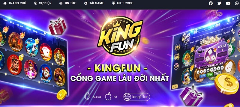 Game bài đổi thưởng King Fun có uy tín hay không?