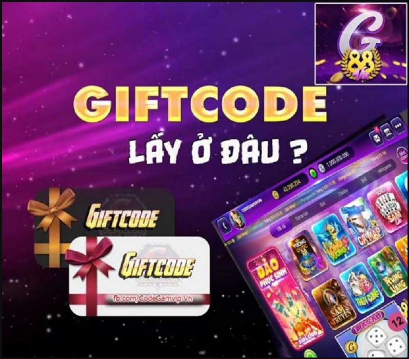 Giftcode G88 cực hấp dẫn dành cho người chơi